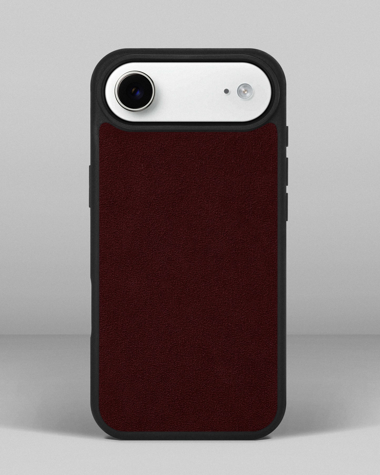 Case with red Alcantara insert for iPhone 17 Air