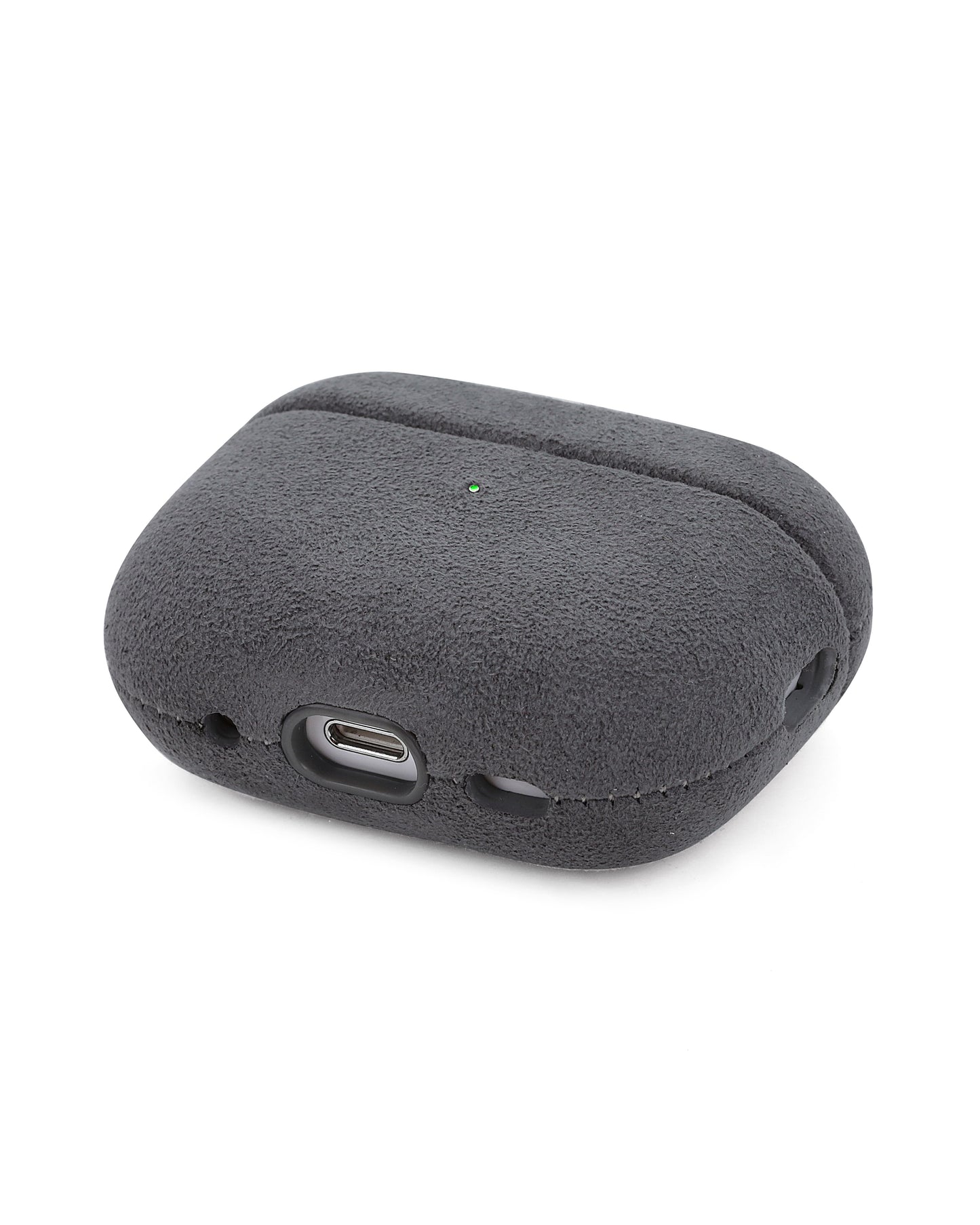 Light Gray Alcantara AirPods 4 Case