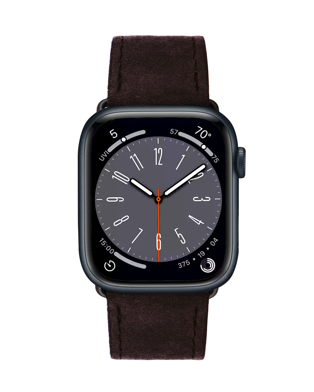 Alcantara strap for Apple Watch in gray