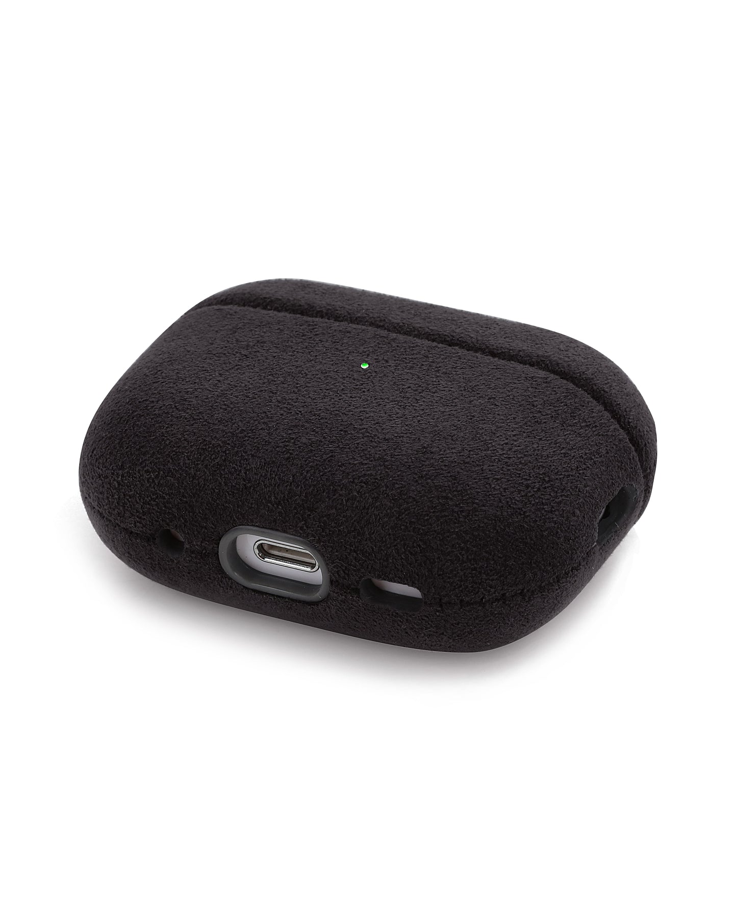 Gray Alcantara AirPods 4 Case