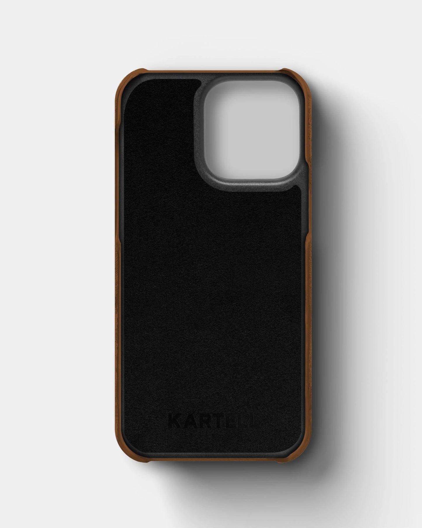 Red Alcantara Case for iPhone 13 Pro