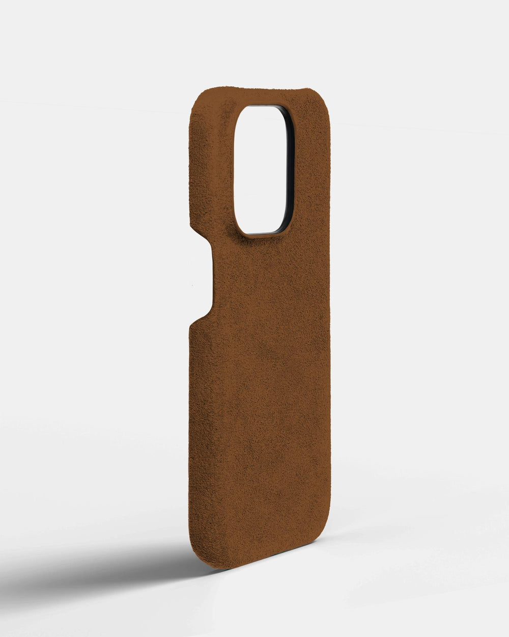 Ginger Alcantara Case for iPhone 15 Pro