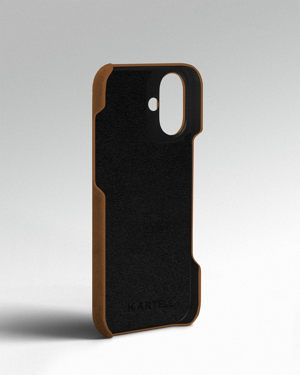 Ginger Alcantara Case for iPhone 16