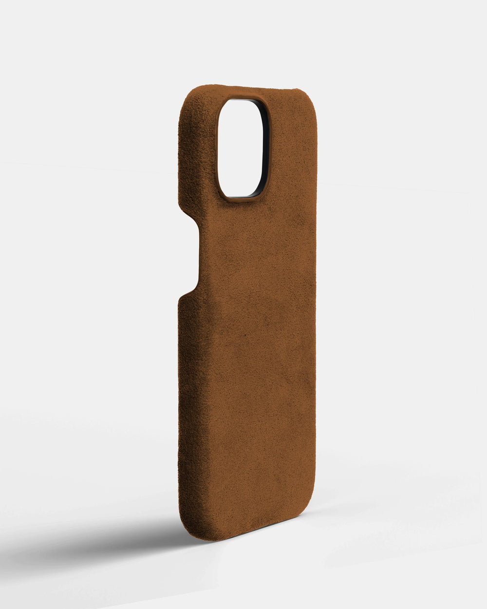 Red Alcantara Case for iPhone 14