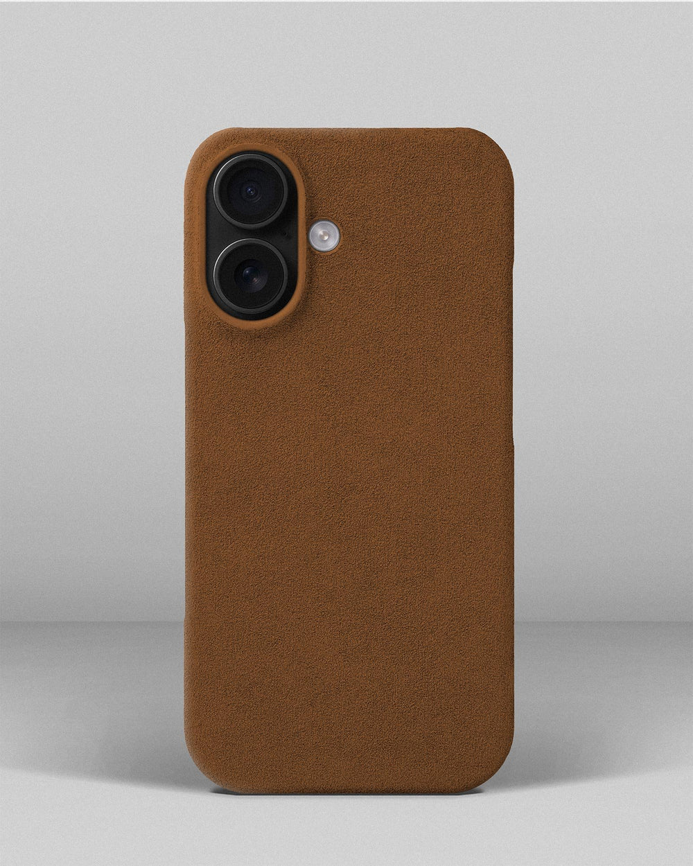 Ginger Alcantara Case for iPhone 16