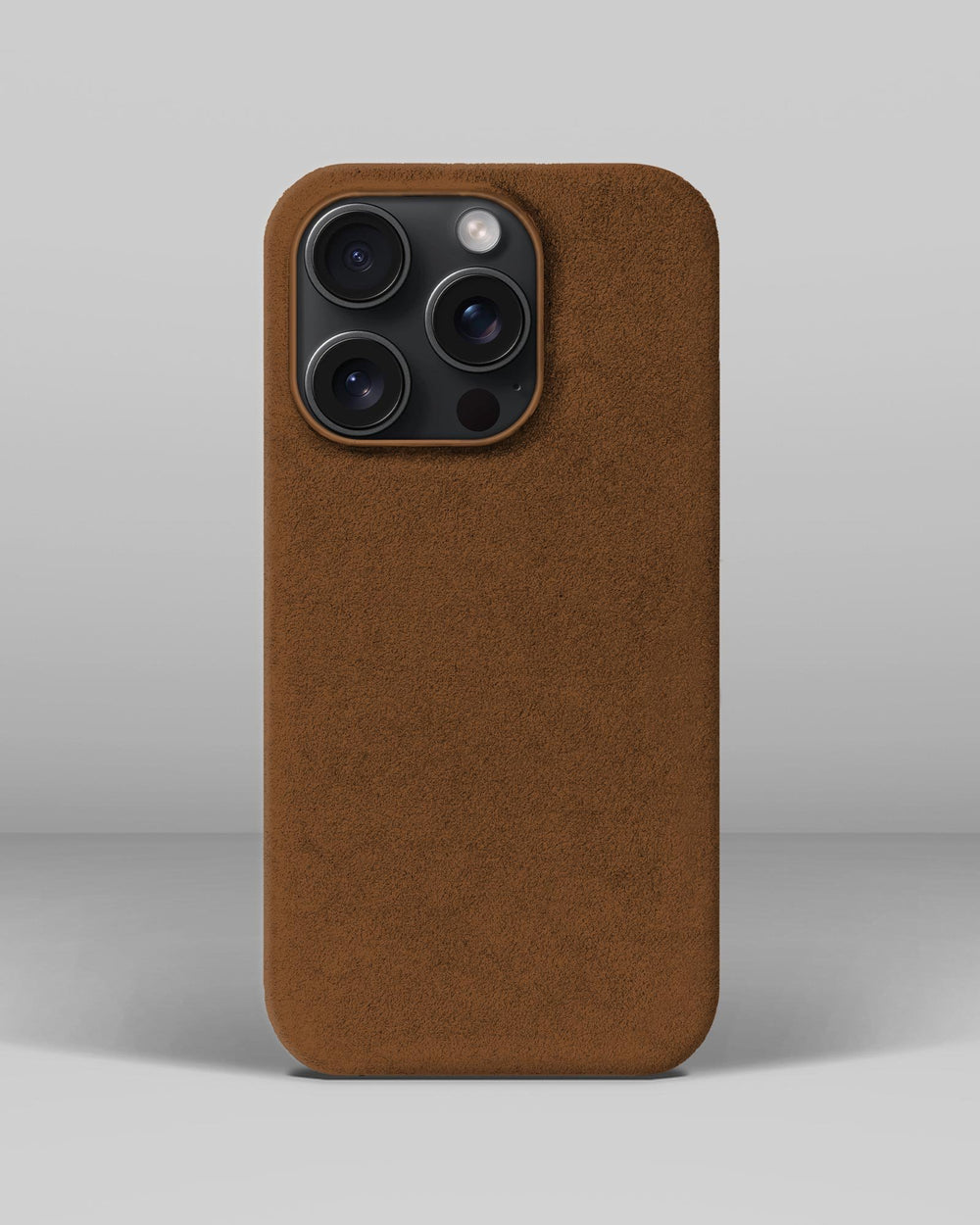 Ginger Alcantara Case for iPhone 15 Pro