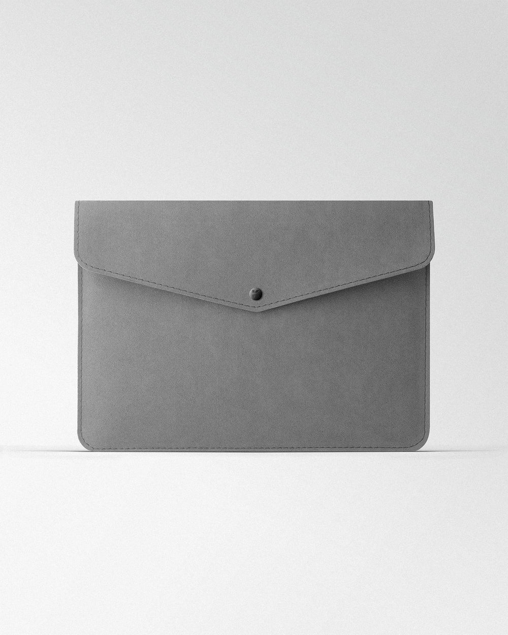 Чехол Envelope из светло-серой алькантары для MacBook