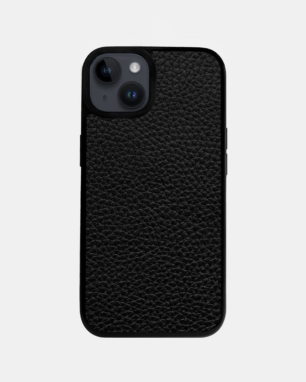 Чехол из черной телячьей кожи флотар для iPhone 14 Plus