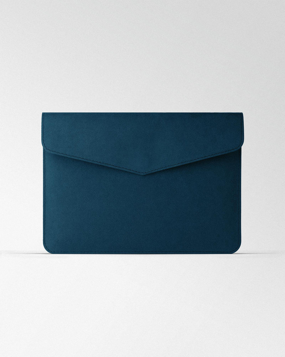Magnetic Envelope Case in Blue Alcantara for MacBook