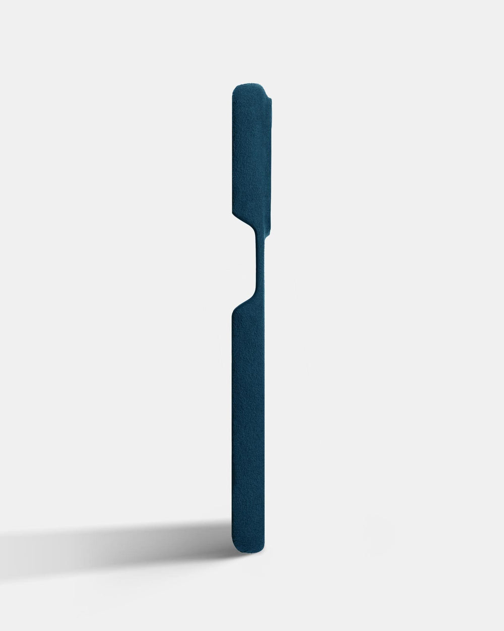 Blue alcantara case for iPhone 15 Pro
