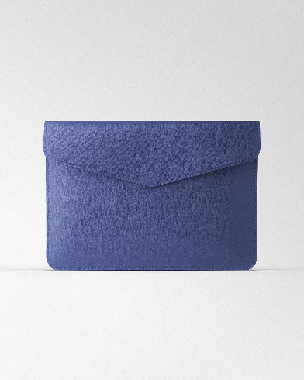 Magnetic Envelope Case in Blue Saffiano for MacBook