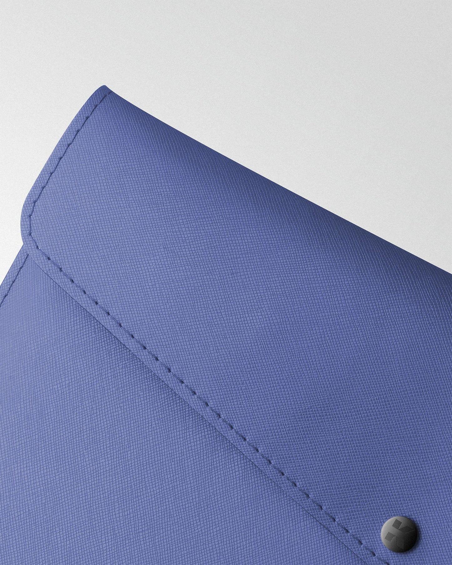 Envelope case in blue Saffiano for MacBook