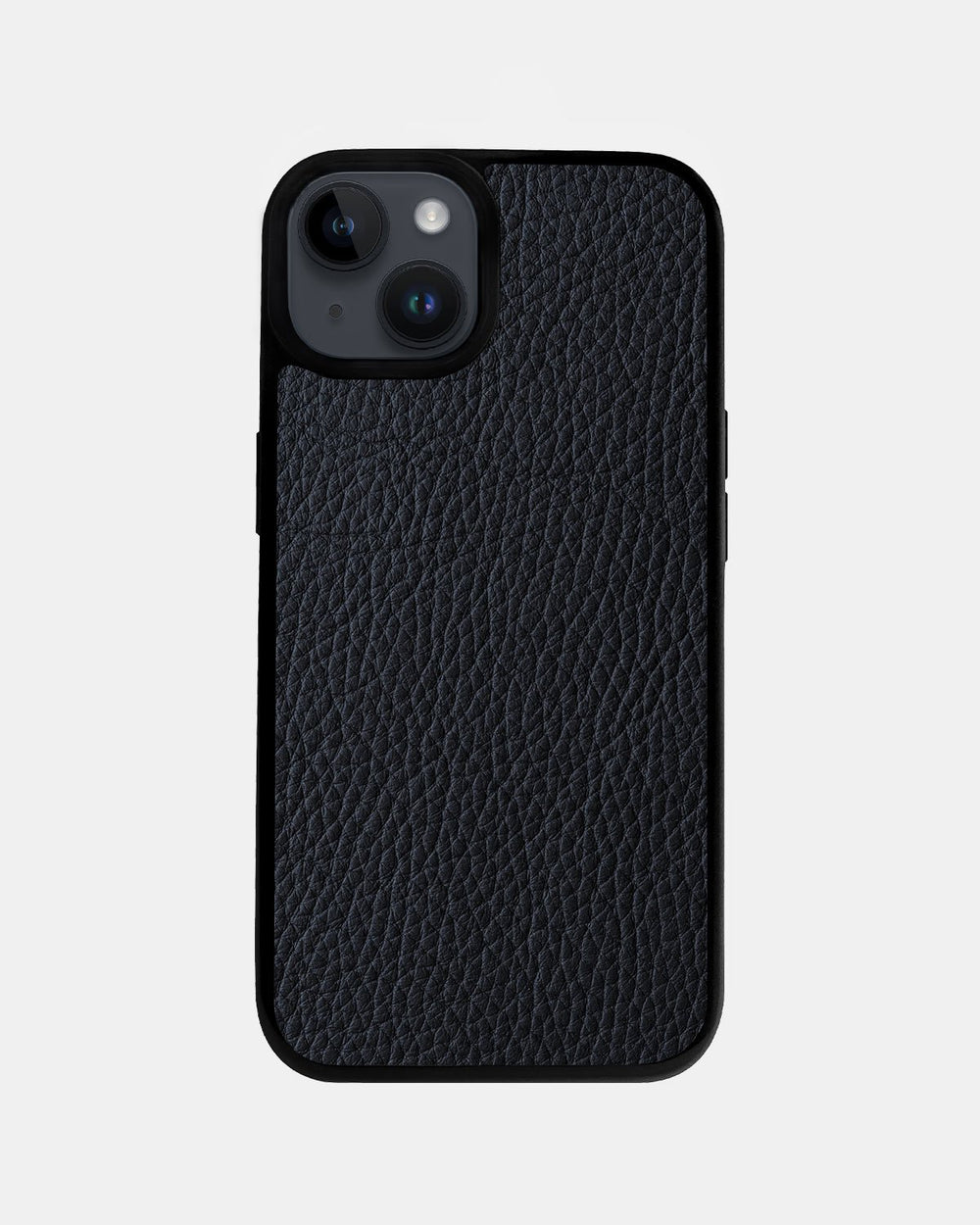 Чохол із темно-синьої телячої шкіри флотар для iPhone 14 Plus