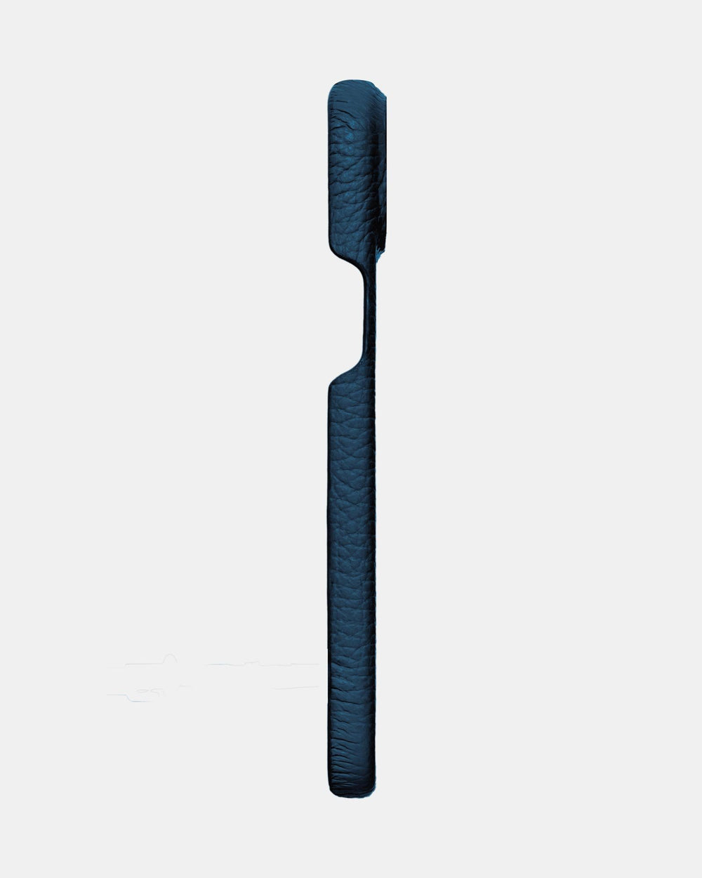 Dark blue leather case for iPhone 15