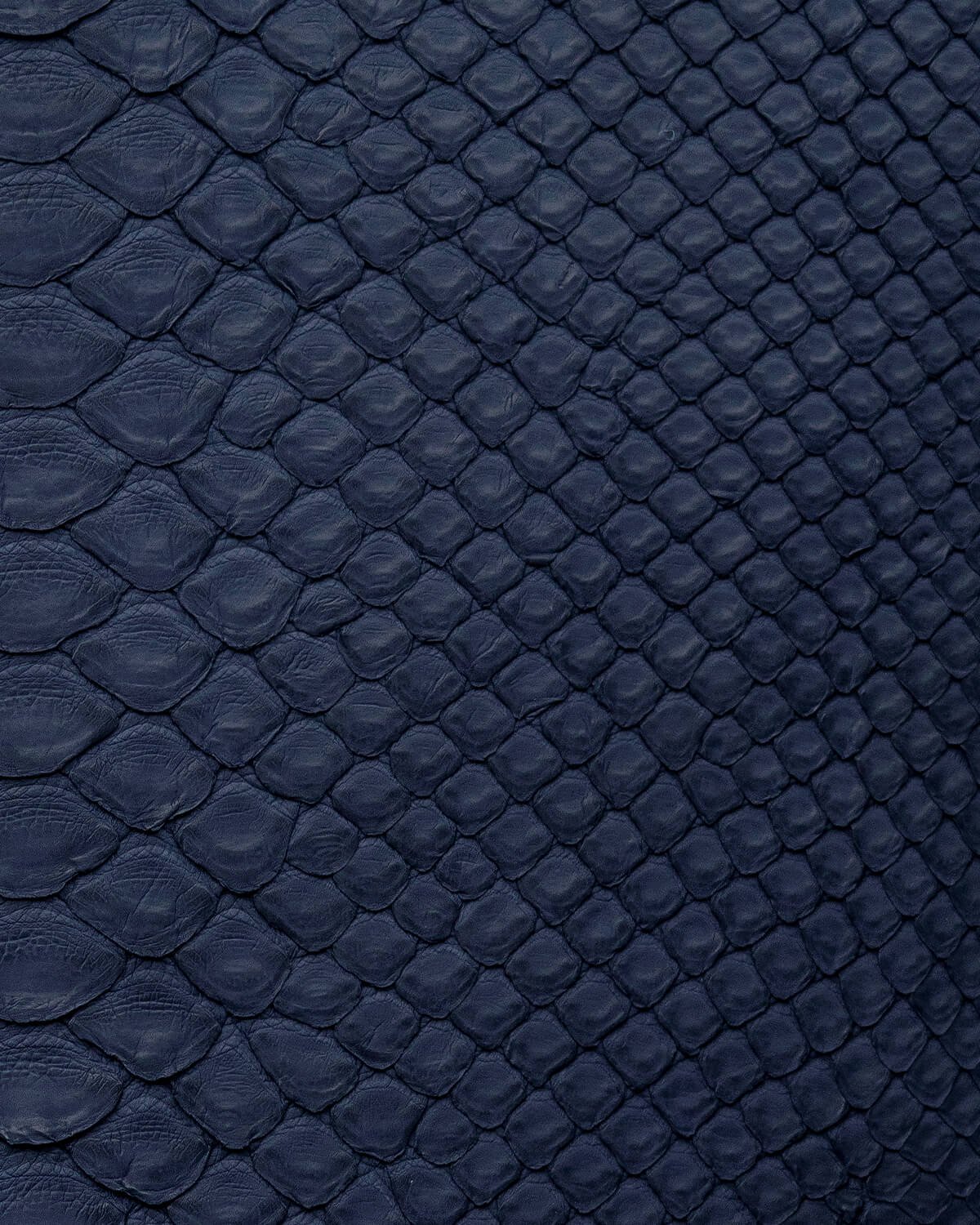 Чохол із темно-синьої шкіри пітона з дрібними лусочками для iPhone se2020