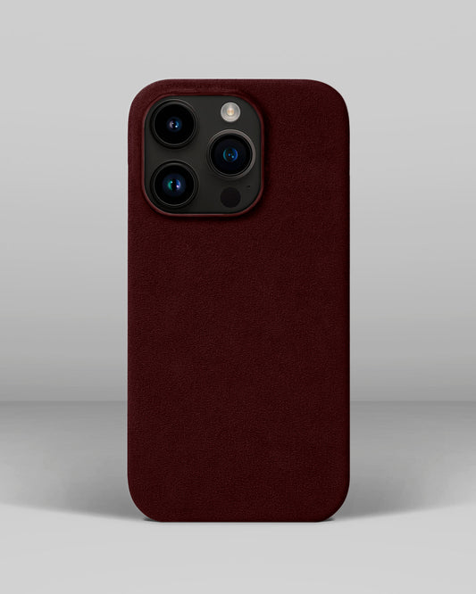 Ginger Alcantara Case for iPhone 14 Pro