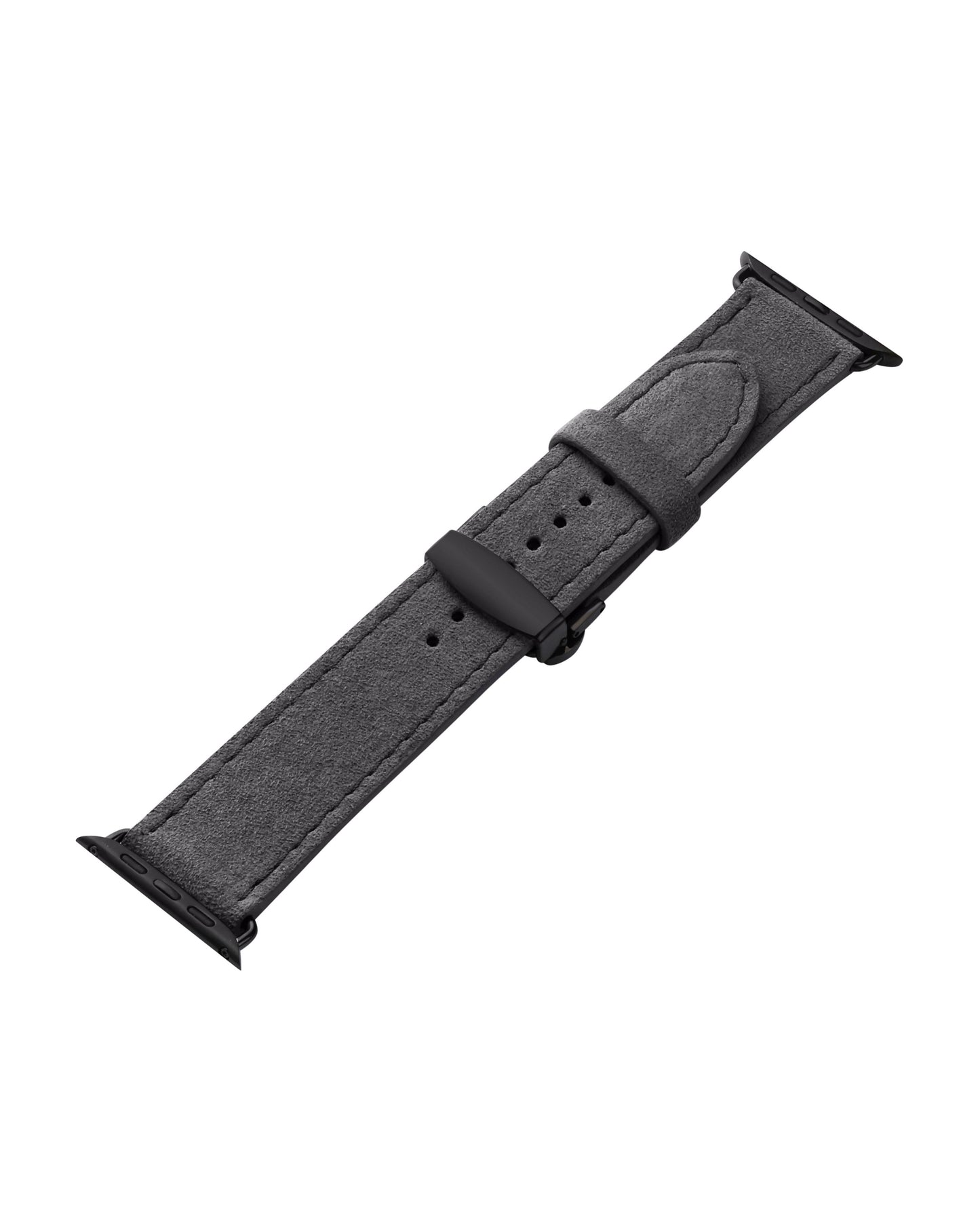 Ремінець для Apple Watch з алькантари у сірому кольорі