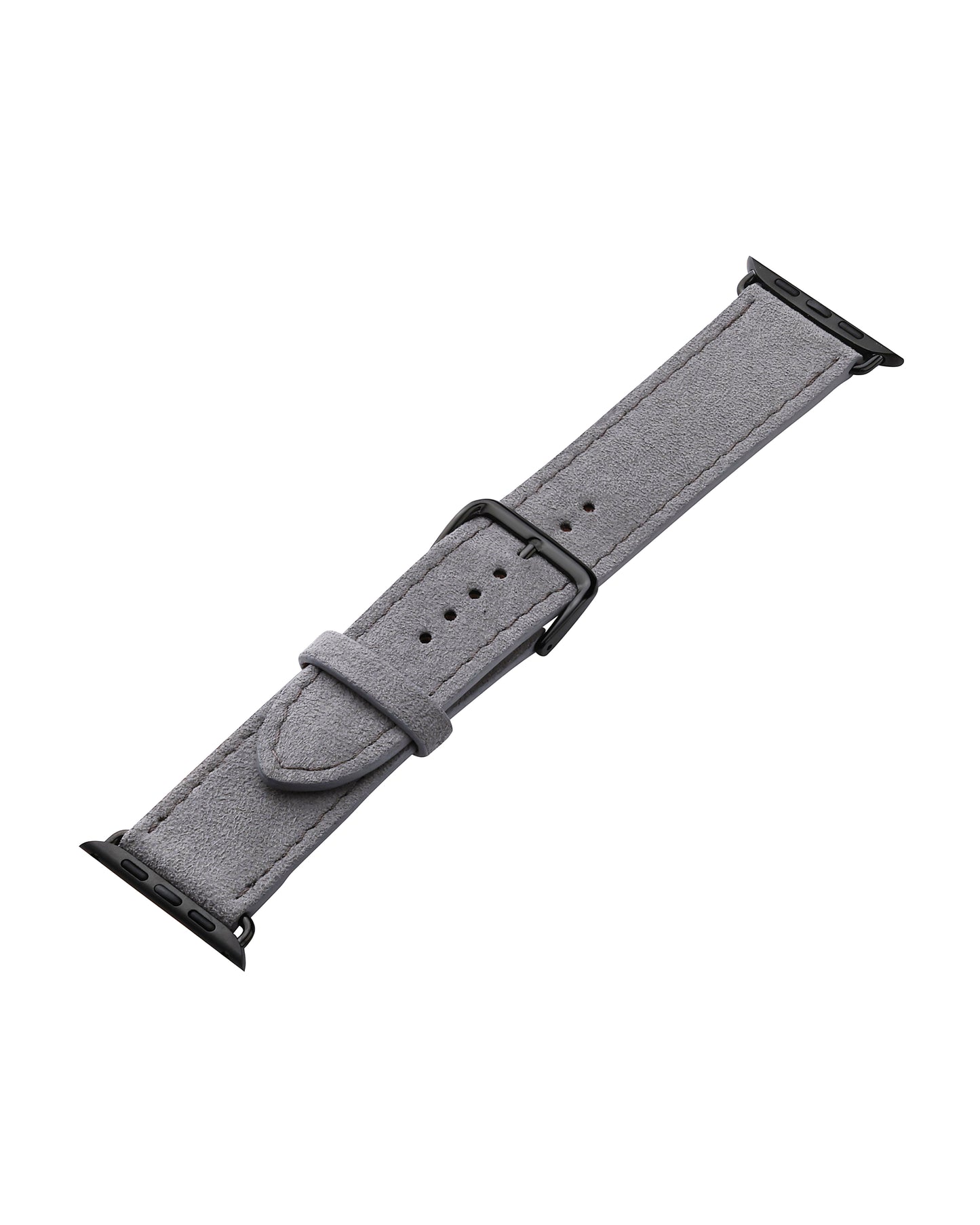 Ремінець для Apple Watch з алькантари у сірому кольорі