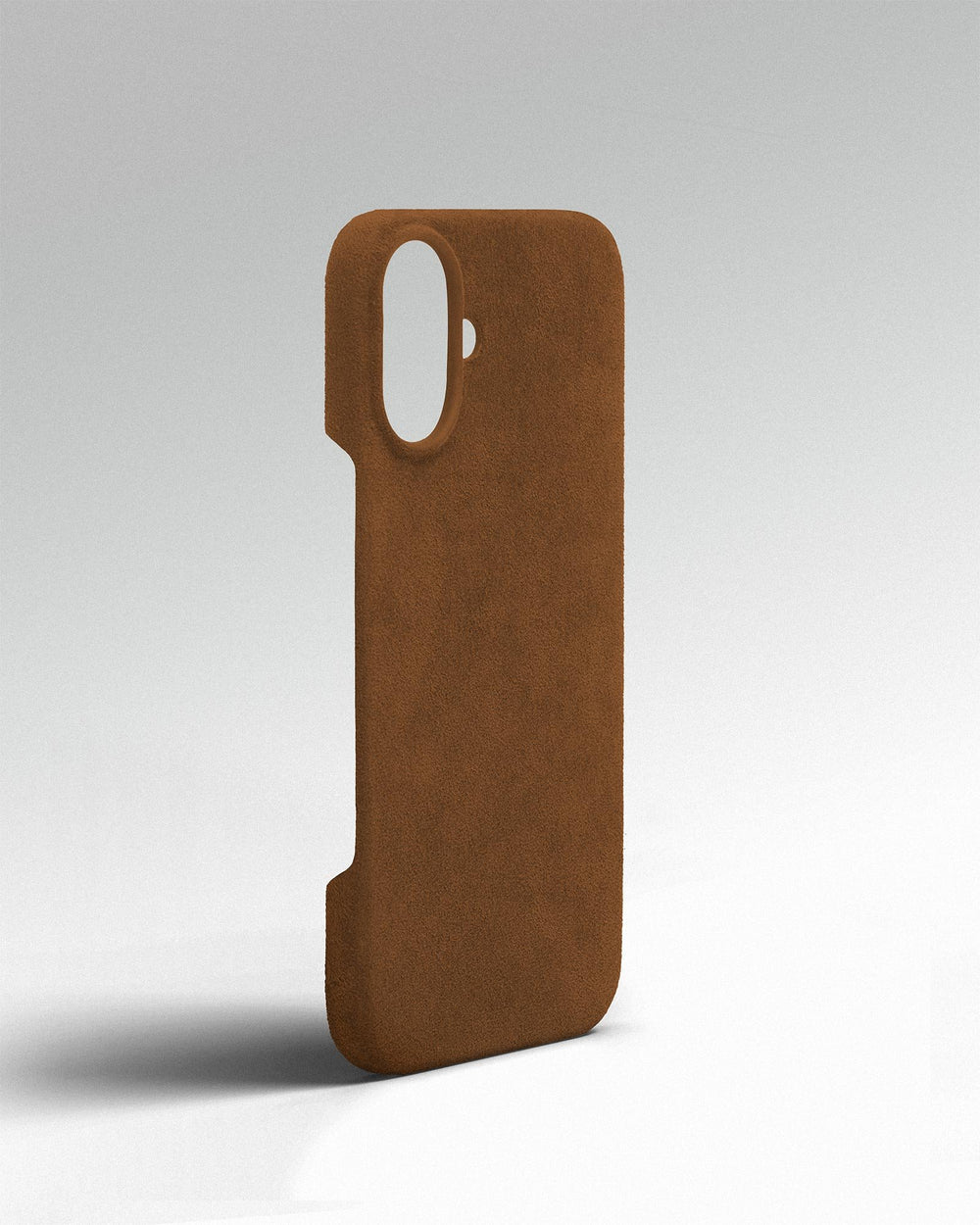 Ginger Alcantara Case for iPhone 16