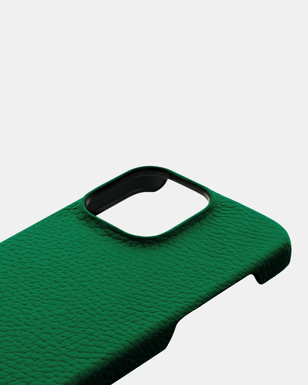 Ярко-зеленый кожаный чехол для iPhone 14 Pro Max