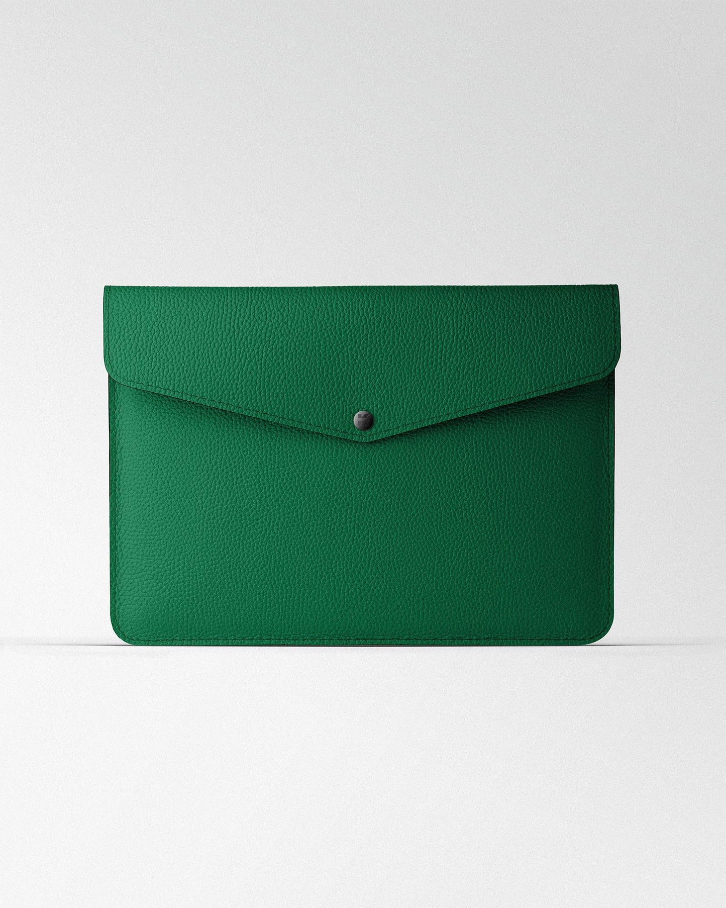 Чохол Envelope із зеленої шкіри для MacBook