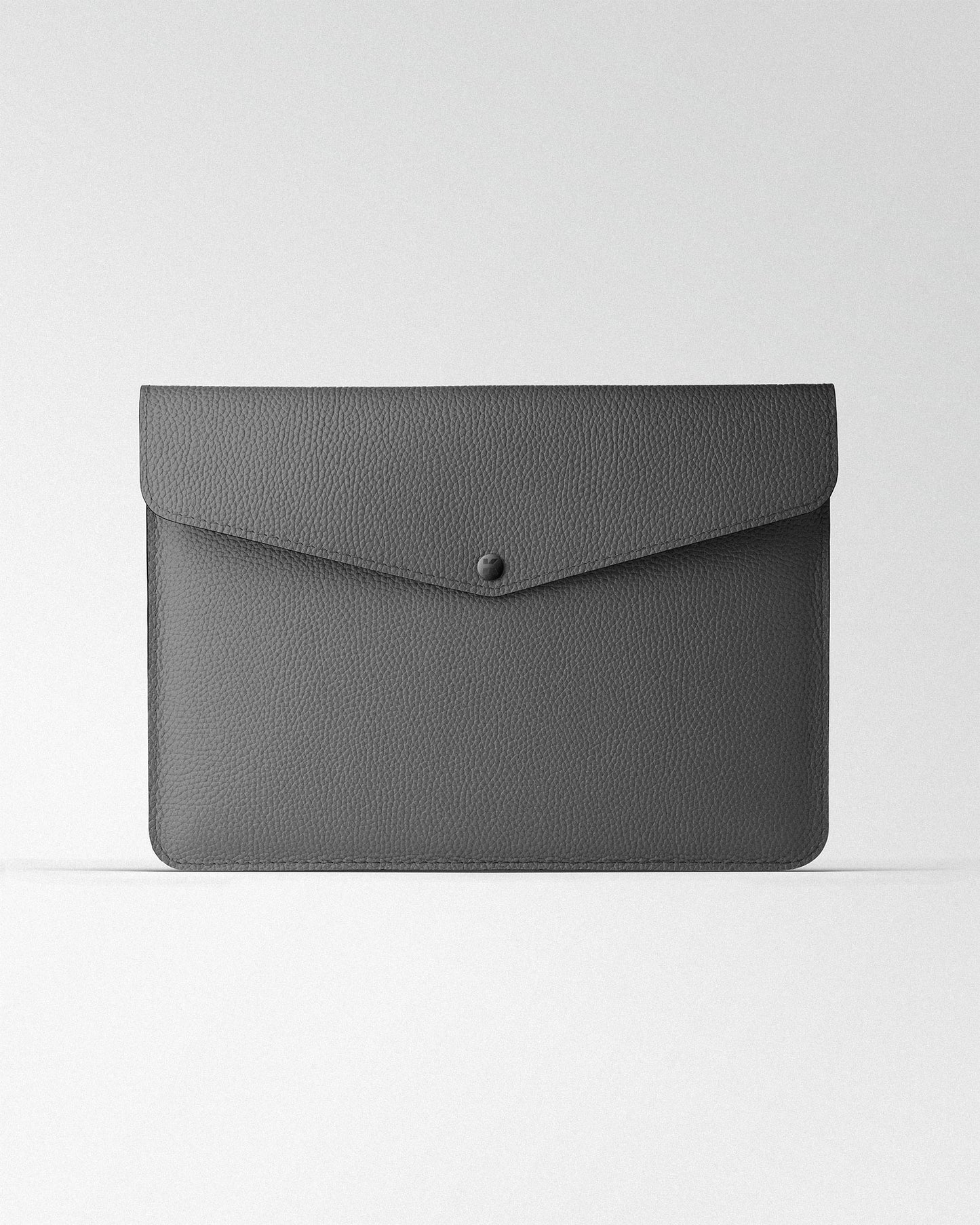 Чохол Envelope із сірої шкіри для MacBook