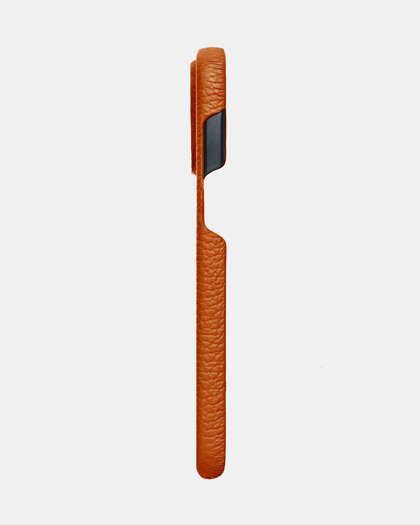 Помаранчевий шкіряний чохол для iPhone 14 Pro Max