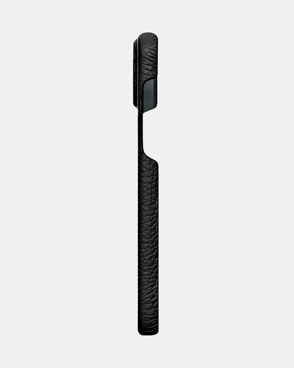 Black leather case for iPhone 14 Plus