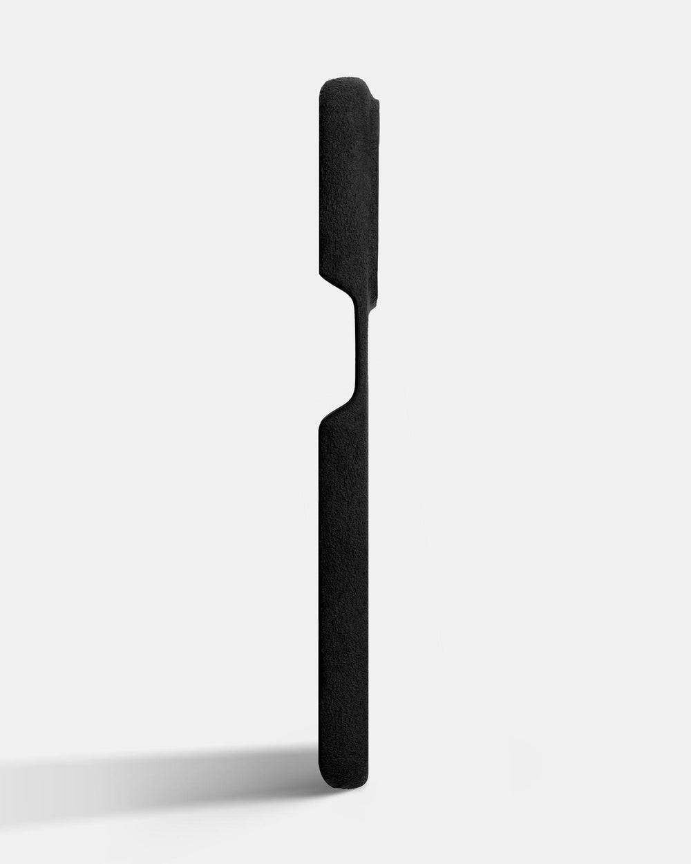 Black alcantara case for iPhone 15 Pro Max