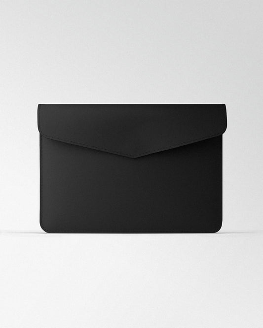 Чохол Magnetic Envelope  із чорної телячої шкіри для MacBook