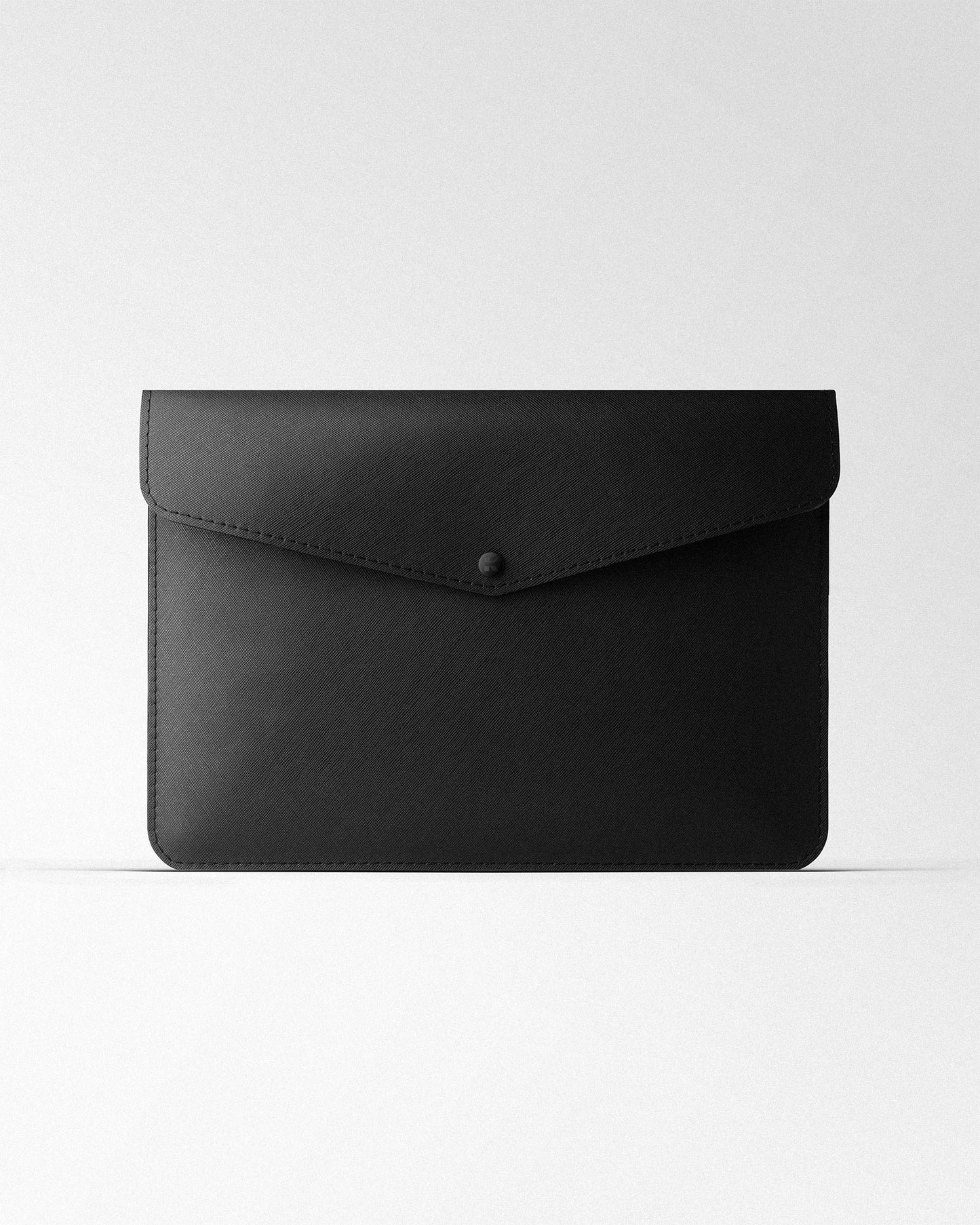 Чохол Envelope із чорної сафіано для MacBook