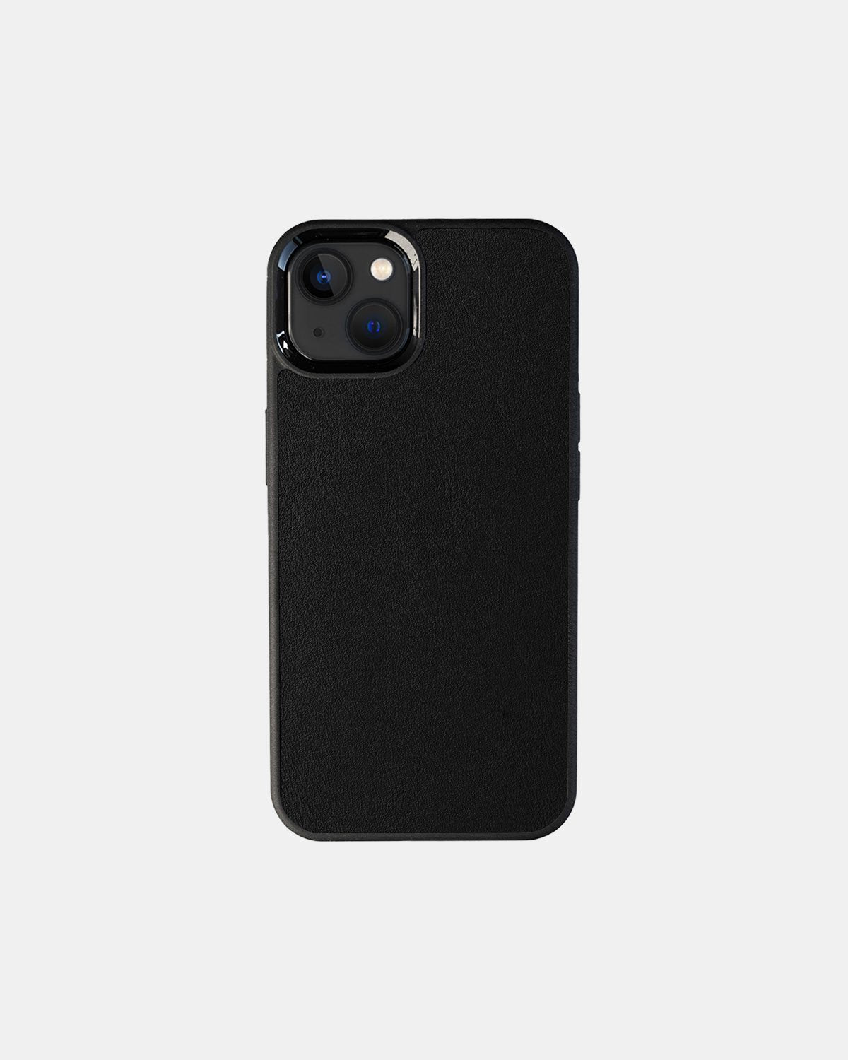 Чохол із чорної телячої шкіри для iPhone 13