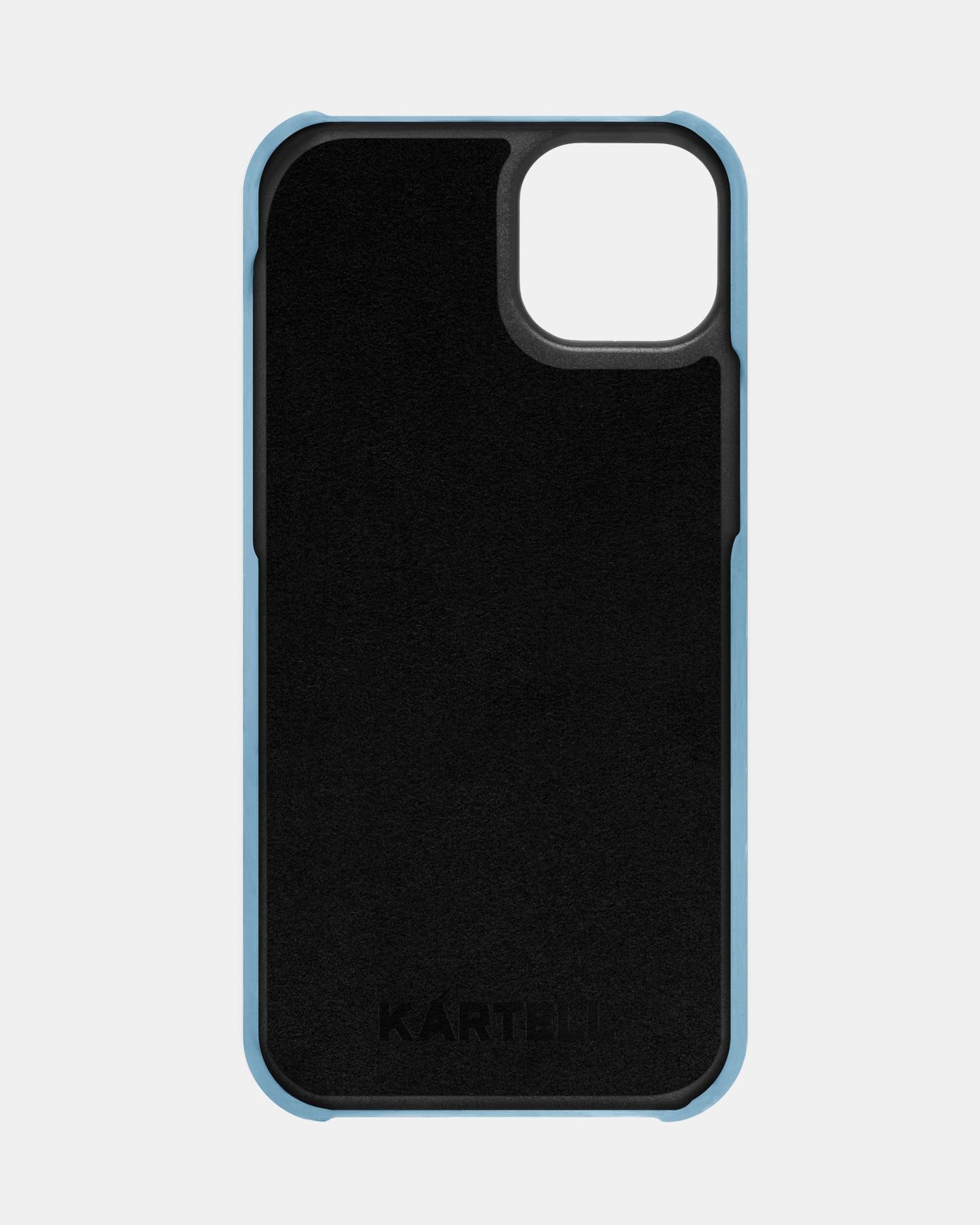 Блакитний шкіряний чохол для iPhone 13 Mini