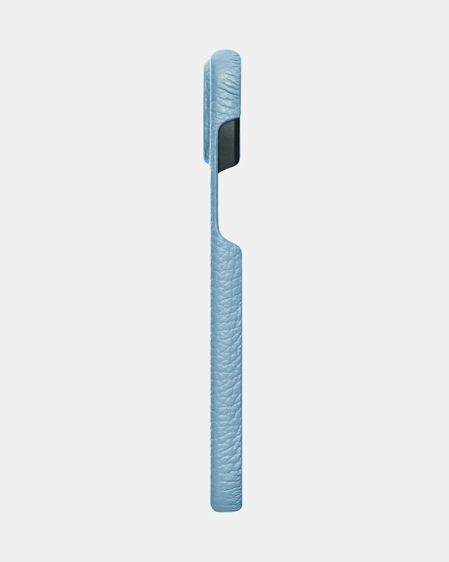 Блакитний шкіряний чохол для iPhone 14