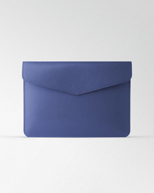 Чохол Magnetic Envelope  із синьої сафіано для MacBook