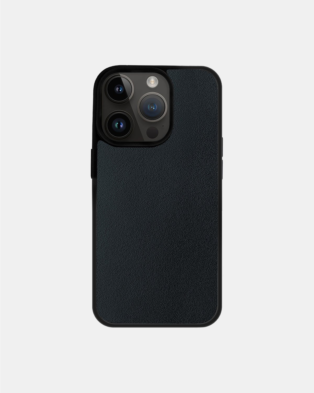 Чохол із темно-синьої телячої шкіри для iPhone 14 Pro