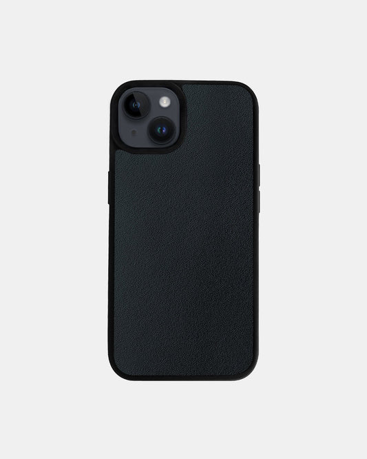 Чохол із темно-синьої телячої шкіри для iPhone 14