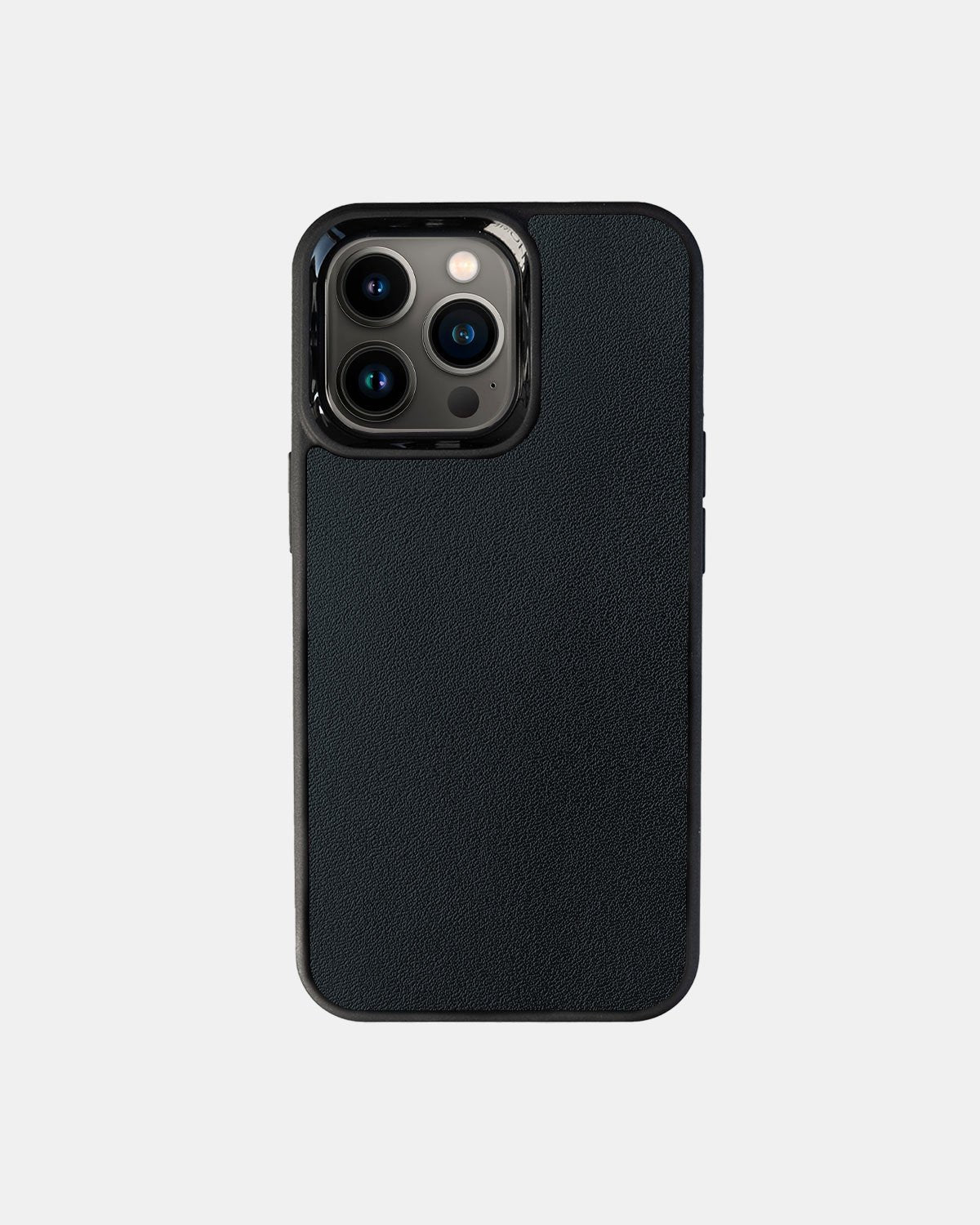 Чохол із темно-синьої телячої шкіри для iPhone 13 Pro