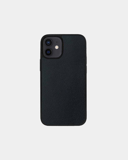 Чохол із темно-синьої телячої шкіри для iPhone 12 Mini