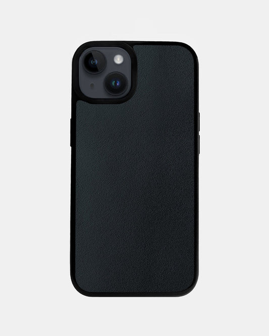 Чохол із темно-синьої телячої шкіри для iPhone 14 Plus