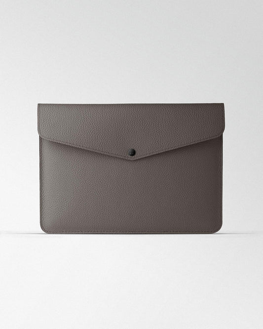 Чохол Envelope із шкіри в кольорі капучіно для MacBook