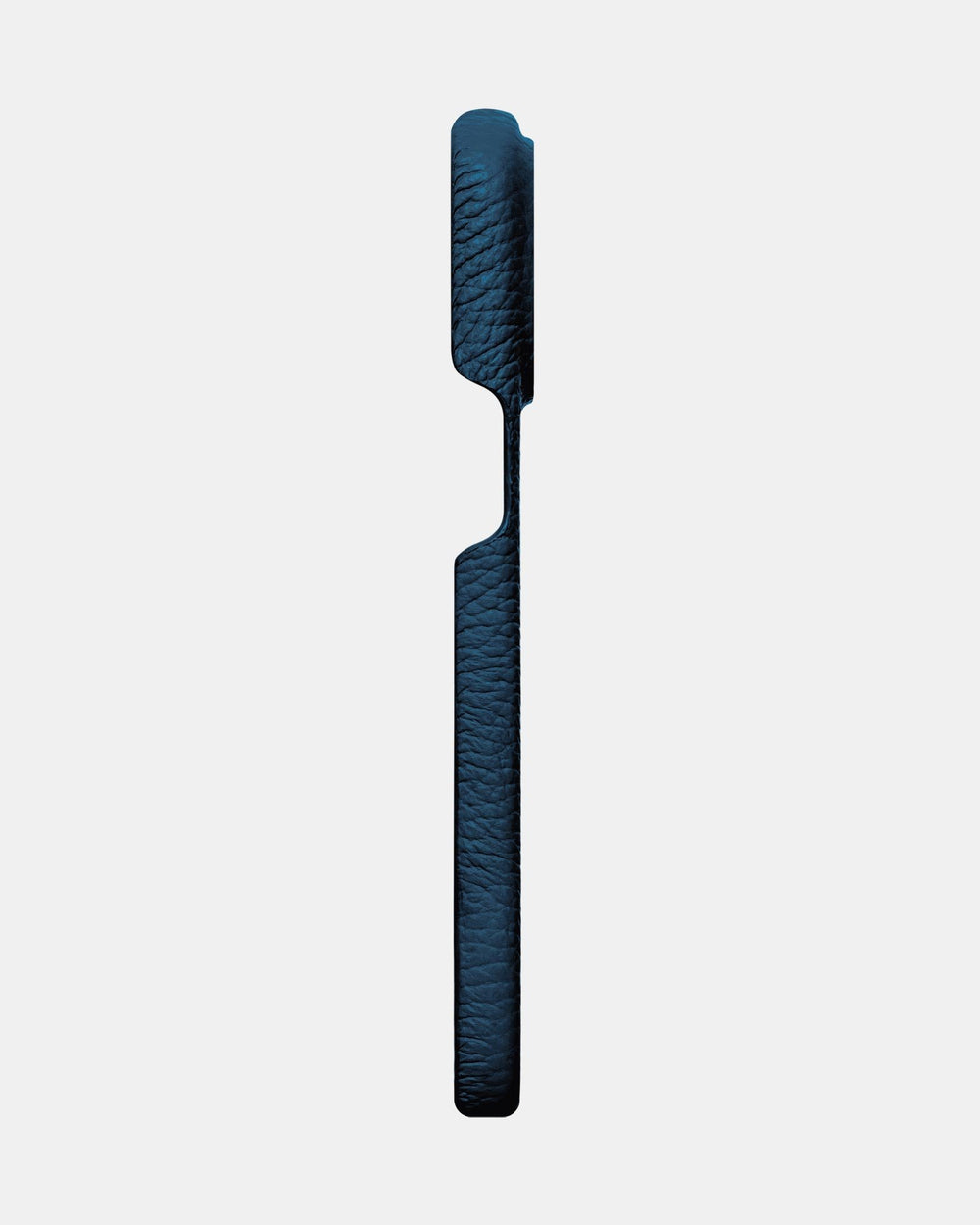 Темно-синий кожаный чехол для iPhone 14 Pro Max