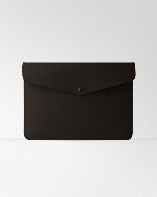 Чохол Envelope з темно-коричневої шкіри для MacBook