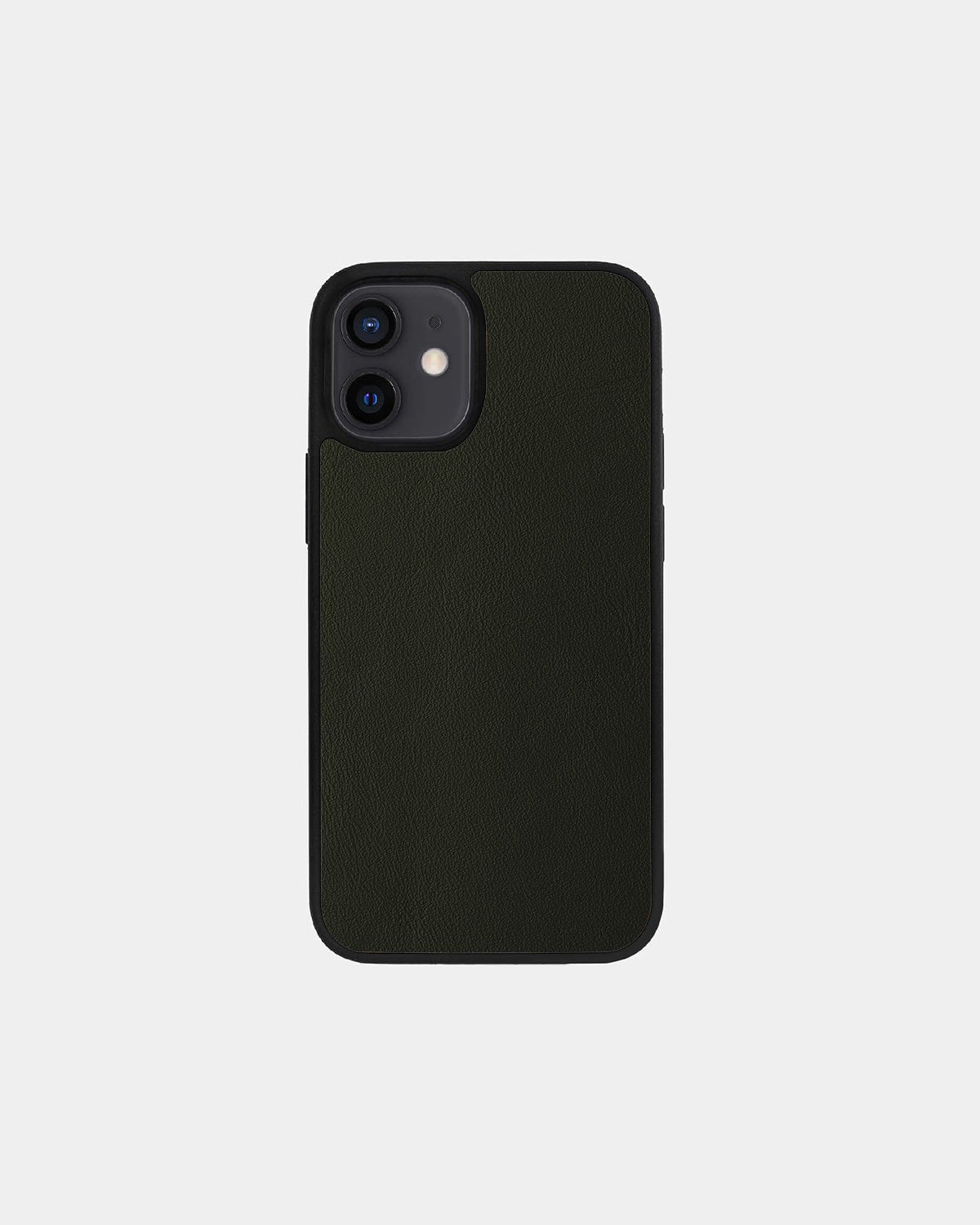Чохол із зеленої телячої шкіри  для iPhone 12 Mini
