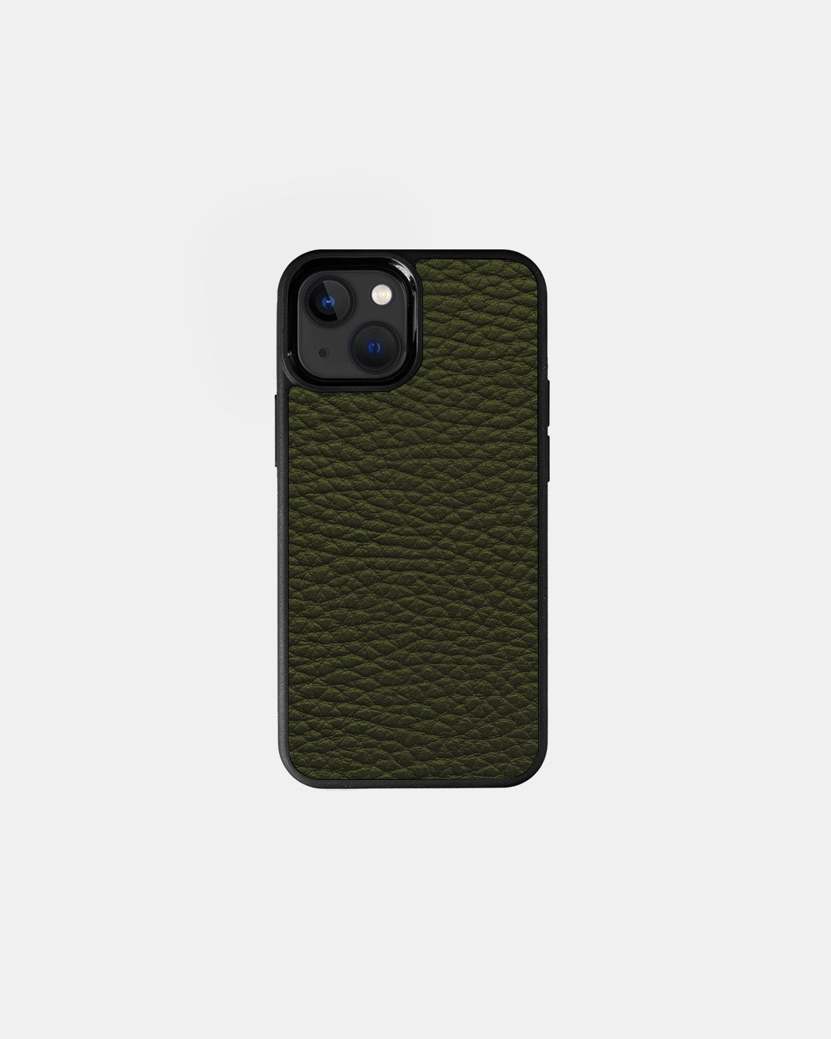 Чохол із зеленої телячої шкіри флотар для iPhone 13 Mini