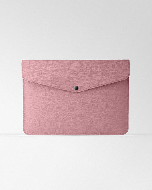 Чохол Envelope із рожевої шкіри для MacBook