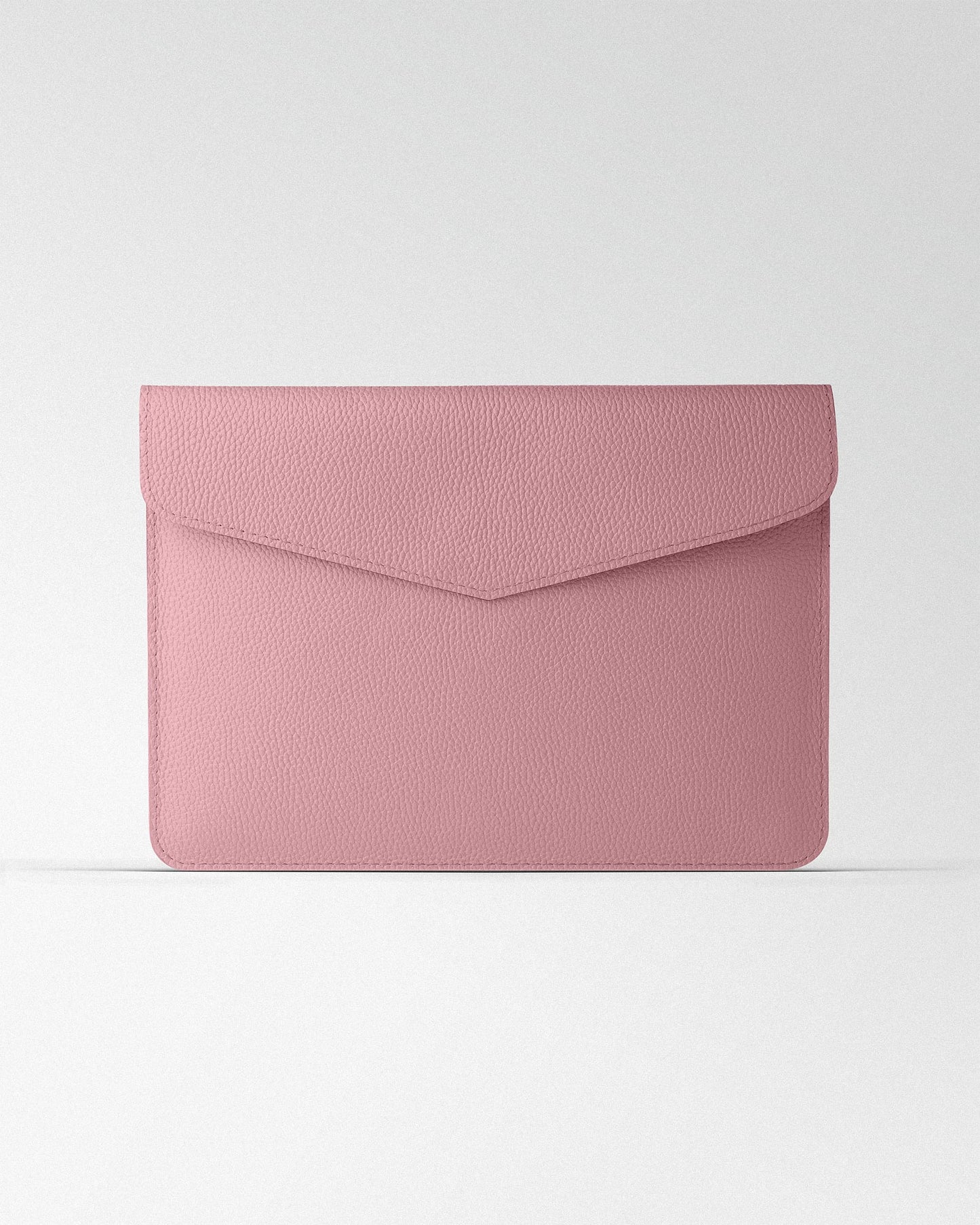 Чохол Magnetic Envelope із рожевої текстурної шкіри для MacBook