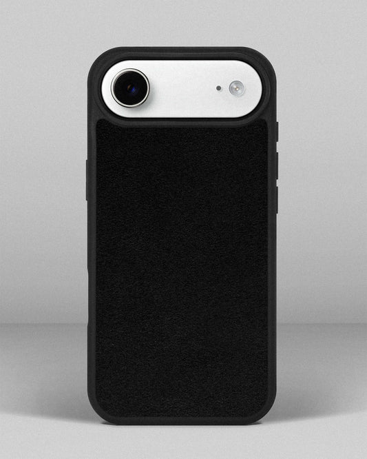 Case with black Alcantara insert for iPhone 17 Air