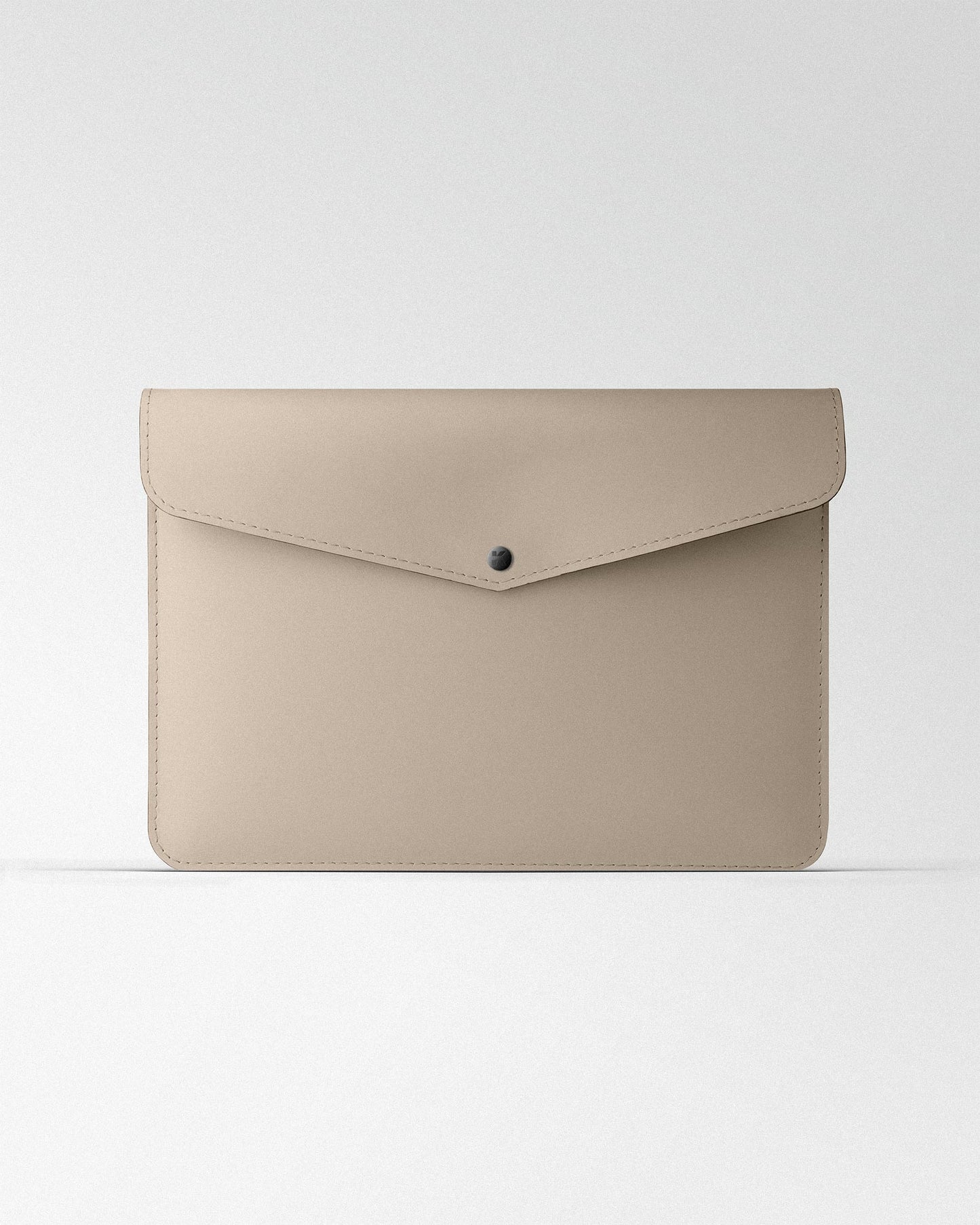 Чохол Envelope з бежевої шкіри для MacBook